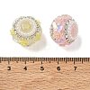 Acrylic & Resin & Rhinestone & Iron Beads AC-CBA30D1-01-3