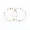 304 Stainless Steel Big Hoop Earrings EJEW-P162-01G-01-1