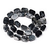 Natural Eagle Eye Stone Beads Strands G-T138-05-3