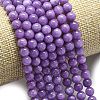 Natural Malaysia Jade Beads Strands G-L645-A01-4mm-18-3