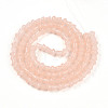 Baking Paint Glass Beads Strands DGLA-N007-01D-2