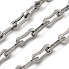 304 Stainless Steel Bone Link Chains CHS-Z007-12P-1