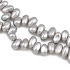 Electroplated Shell Pearl Beads Strands BSHE-B009-A01-5x8mm-01-4