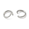Non-Tarnish 304 Stainless Steel Open Jump Rings X-STAS-E066-01-3mm-3
