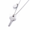 304 Stainless Steel Pendant Necklaces NJEW-F264-19P-3