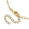 Brass Paperclip Chains Necklaces NJEW-JN04844-5