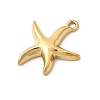 Ocean Theme 304 Stainless Steel Pendants STAS-G389-03G-03-2