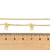 304 Stainless Steel Cable Chain Necklace Making AJEW-JB01640-3