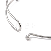 304 Stainless Steel Expandable Bangle for Girl Women BJEW-C003-01P-3
