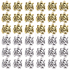 40Pcs 2 Styles Tibetan Style Alloy Pendants FIND-DC0008-53-1