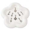 8Pcs Alloy Pendant Decorations HJEW-YW00494-2