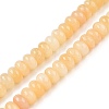 Natural Yellow Jade Beads Strands G-T138-76-4