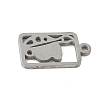 304 Stainless Steel Charms STAS-G355-07P-2