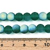 Frosted Transparent Glass Beads Strands LS-GLAA-T032-T8mm-MBB21-4