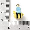 Alloy Enamel Pendants AL-CBA02ED-06G-A-3