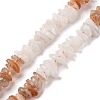 Natural Multi-Moonstone Beads Strands G-L610-A12-03-1