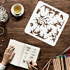 PET Hollow Out Drawing Painting Stencils DIY-WH0391-0667-3