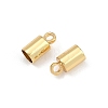 SHEGRACE Brass Cord Ends XGRQ2O120-434G-2