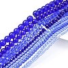 Electroplate Glass Beads Strands EGLA-FS0001-42D-2
