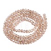 Electroplate Glass Beads Strands EGLA-A044-T2mm-B20-3