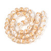 Handmade Gold Foil Glass Beads LAMP-C004-03F-4
