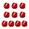 10Pcs Glass Imitation Austrian Crystal Beads GLAA-TADJ0001-11I-1
