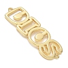 Hollow Brass Connector Charms KK-CBAE532-01A-G-2