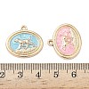 Alloy Enamel Pendants FIND-H058-01E-KCG-3