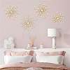 4Pcs Iron & Acrylic Wall Decorations AJEW-WH0871-55G-5