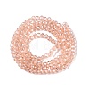 Electroplate Glass Beads Strands EGLA-A044-T1mm-A21-3