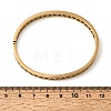Hollow 304 Stainless Steel Hinged Bangles for Women BJEW-H644-06G-5