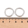 Brass Twister Clasp KK-Z146-04P-02-3