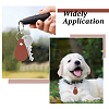 16Pcs Teardrop PU Leather Keychains KEYC-DC0001-47B-6