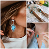 24Pcs 12 Styles Synthetic Turquoise Pendants FIND-TA0001-79-9