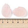 Natural Rose Quartz Pendants G-K359-03J-3