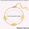 304 Stainless Steel Link Bracelets WG31B8D-01-4