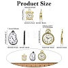 12Pcs 3 Styles Tibetan Style Alloy Pendants FIND-CJ0005-77-2