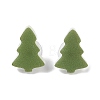 Christmas Theme Acrylic Stud Earrings for Women EJEW-U016-07P-2