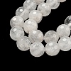 Natural Quartz Crystal Beads Strands G-E571-A11-02-4