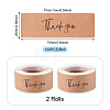 2 Rolls Rectangle Thank You Theme Paper Stickers DIY-TA0013-47B-3