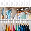  61Pcs 3 Style Rectangle & Flat Round Blank Clothing Rack Size Divider and Dry Erase Markers with Magnetic Cap AJEW-NB0002-70-5