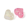 Transparent Acrylic European Beads MACR-L007-15-2