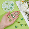 14Pcs 7 Styles Handmade Lampwork Beads LAMP-PA0001-72-3
