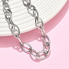 304 Stainless Steel Link Chain Bracelets for Women BJEW-B169-01P-2
