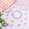 200Pcs Round AB Color Transparent Acrylic Beads TACR-HY0001-02-4