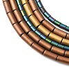 Electroplated Synthetic Non-magnetic Hematite Beads Strands G-K366-I02-02-3