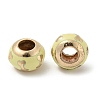 Golden Tone Alloy Enamel European Beads FIND-E044-10G-01-2