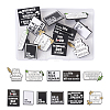 11Pcs 11 Style Motivational Enamel Pins JEWB-BY0001-05-2