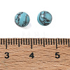 Dyed Synthetic Turquoise Sphere Beads GG-CBA391B-02A-01-3