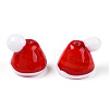 Christmas Theme Handmade Lampwork Beads LAMP-T021-04-01-2